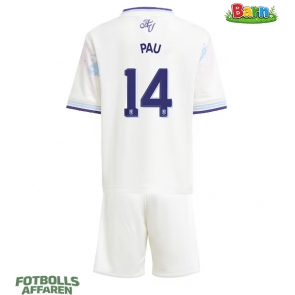 Aston Villa Pau Torres #14 Tredjeställ Barn 2025-26 Kortärmad (+ Korta byxor)